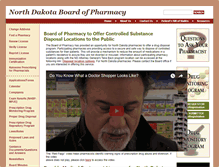 Tablet Screenshot of nodakpharmacy.com